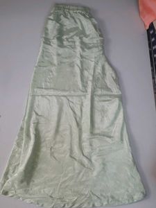 Kurta Set With Plazo Pants Botteguard Green Colour