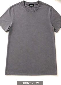 Zudio Men’s gray Ribbed T-shirt