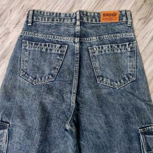 y2k grunge blue jeans