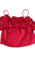 🆕Beautiful ❤️ red fril top.  Only cash no Swap no points as it's a new Top