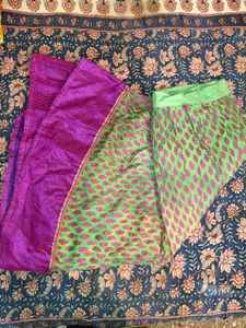 Ethnic Lehenga Choli Set Used