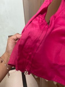 Vibrant Pink Lehenga Choli Set