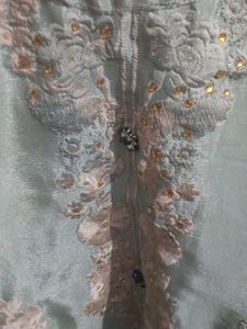 Elegant Embroidered Kurta Price Drop