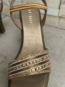 Stylish Embellished Platform Wedges
