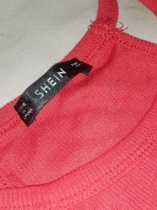 Red Halter Neck Crop Top