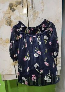 Floral Off-Shoulder Top