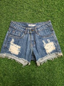 Rheson Distressed Denim Shorts