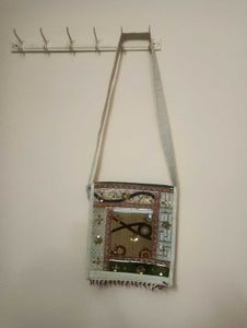 Boho Embroidered Sling Bag