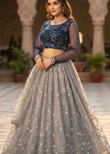 Embellished Lehenga Choli Fabric