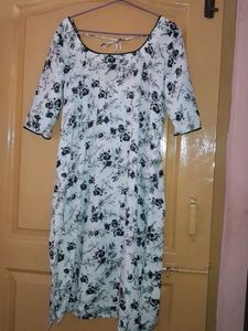 Floral Print Casual kurta