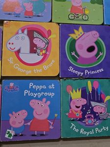 Peppa Pig Board Book Set - 10 Books