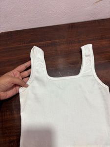 Classic Black Ribbed Tank Top