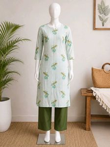 Women's Ethnic Kurta Set with Pants