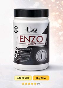 Blaca Professional Enzo Hair Spa , Sealed pack