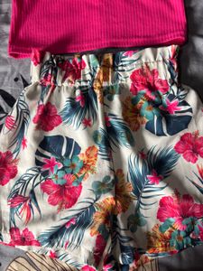 Hopscotch Top and Shorts trending combo