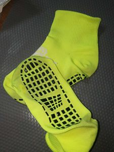 Bright Neon Grip Socks