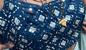 Sungle Hand Blouse And Lehnga
