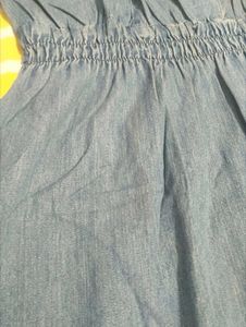 Denim Dress Top