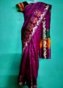 Mejantha silk saree