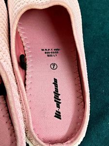 Light Pink Flat Shoes 🩷