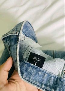 Denim Mini Skirt