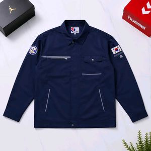 Men's Navy Korean Jacket 🇰🇷