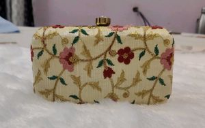 Beautiful Embroidered Clutch Bag