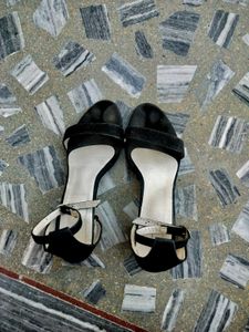Chic Black Block Heels
