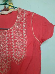 offer for 14 hrs!!!!! Handworked kurthi
