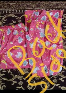 Cute Pink Unicorn Pajama Set
