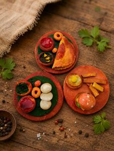 Unique Food-Themed Miniature Display