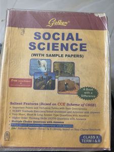 Golden Social Science Class X Term I & II