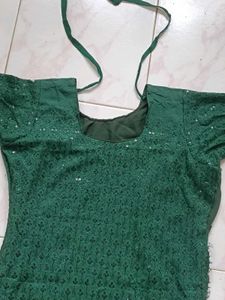 CHIKANKARI worked Kurti Set Women