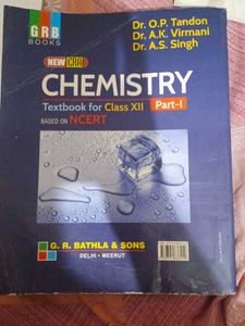 Chemistry Textbook for Class XII Part-1