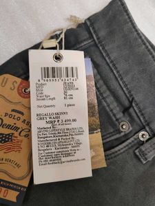 USPA Denim Co. Grey Jeans