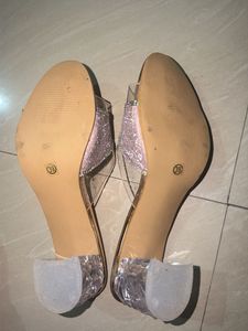 Sparkly Flat Sandals for Women