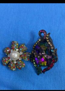Vintage Brooch Collections(saree Pins)