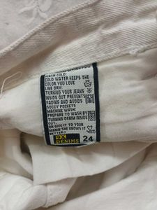 White Denim Jeans