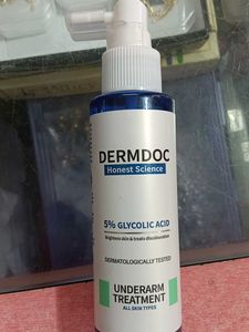 DERMDOC 5% Glycolic Acid Underarm Treatment