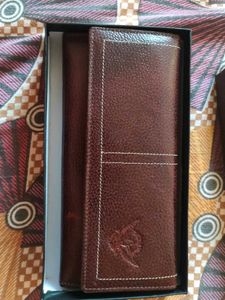 UNUSED)Moochies Textured leather Wallet