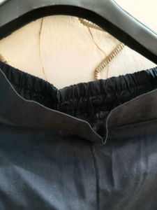 Set of 2 Women Trousers(Black and Maroon) XXL