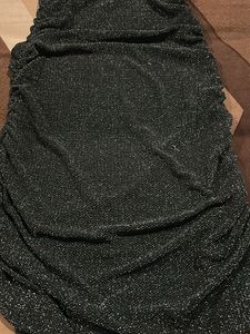 Sparkly Ruched Bodycon Dress