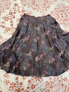 Floral Midi Skirt