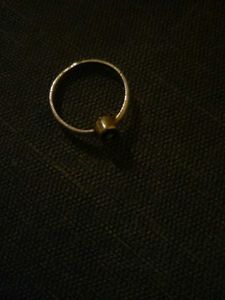 pure silver Elegant Oval Stone Ring