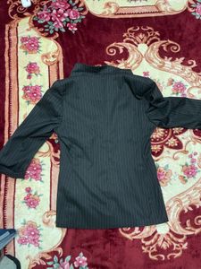 luxurious Classic Pinstripe Blazer