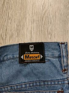 Ma6014 Moscut Embroidered Flare Jeans waist 28 inc