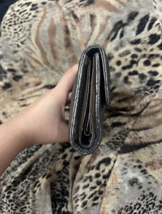RARE Chanel Lucky Charms Silver Quilted Wallet