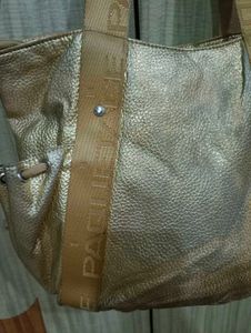 Metallic Gold Tote Bag