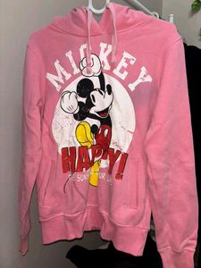 Mickey Mouse Pink Hoodie