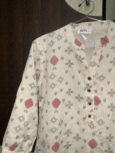 Short Plain Kurta